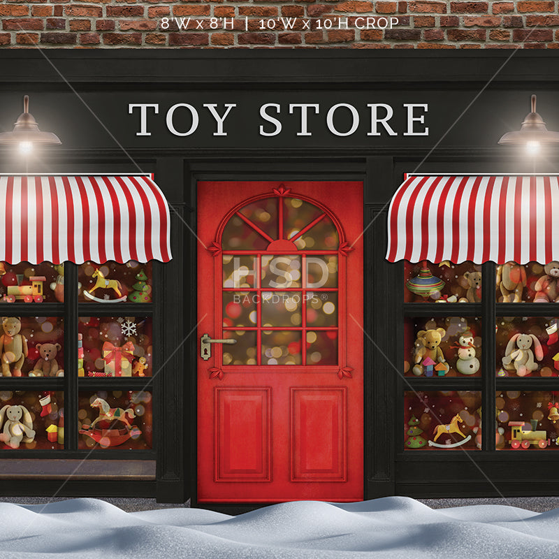 Village Toy Store - HSD Photography Backdrops 