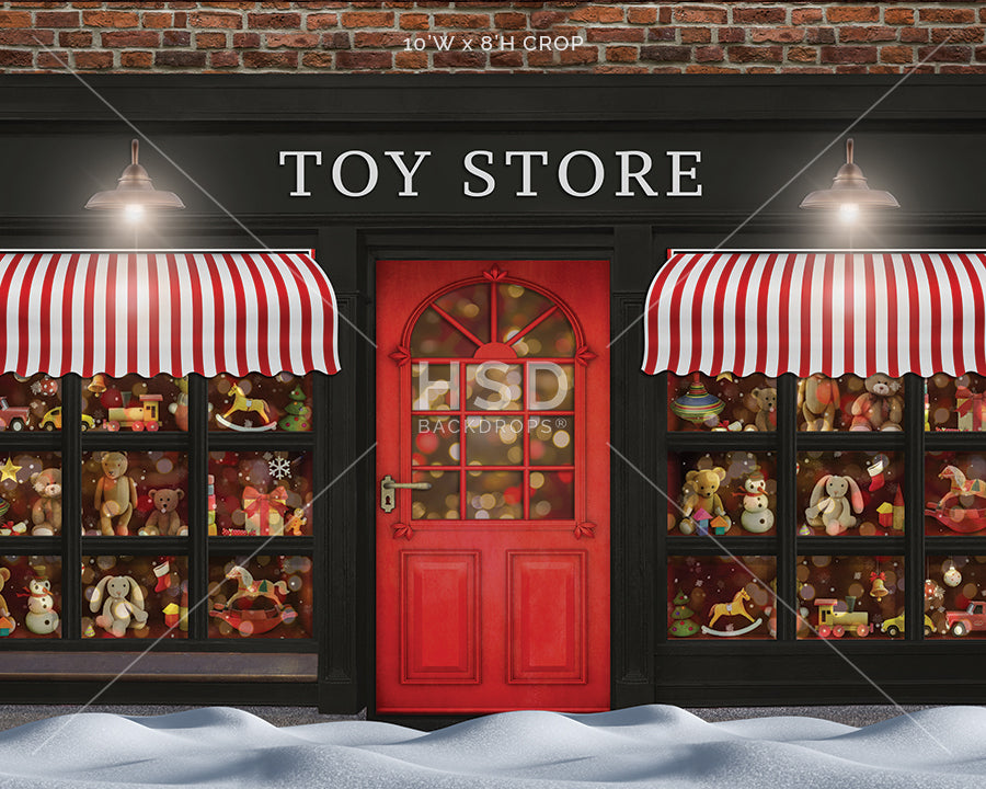 Village Toy Store - HSD Photography Backdrops 