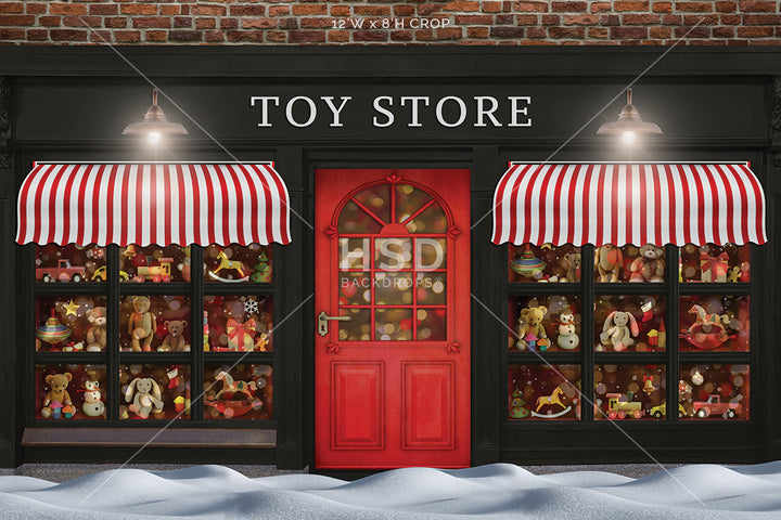 Village Toy Store - HSD Photography Backdrops 