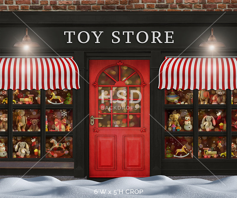 Village Toy Store - HSD Photography Backdrops 