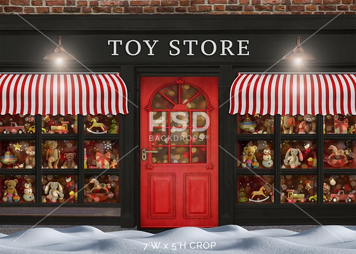 Village Toy Store - HSD Photography Backdrops 