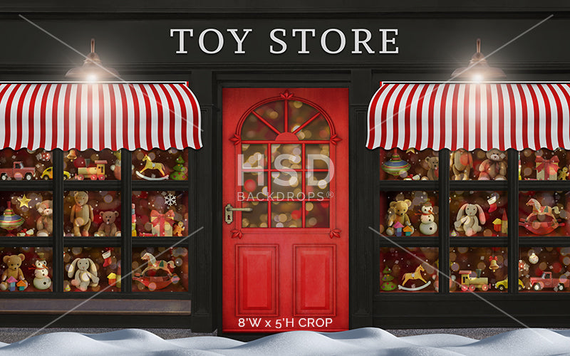 Village Toy Store - HSD Photography Backdrops 