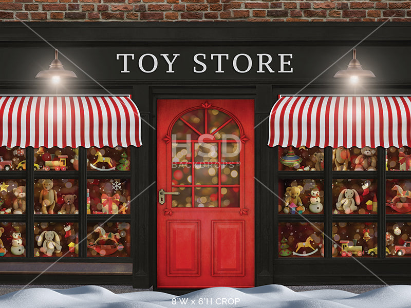 Village Toy Store - HSD Photography Backdrops 