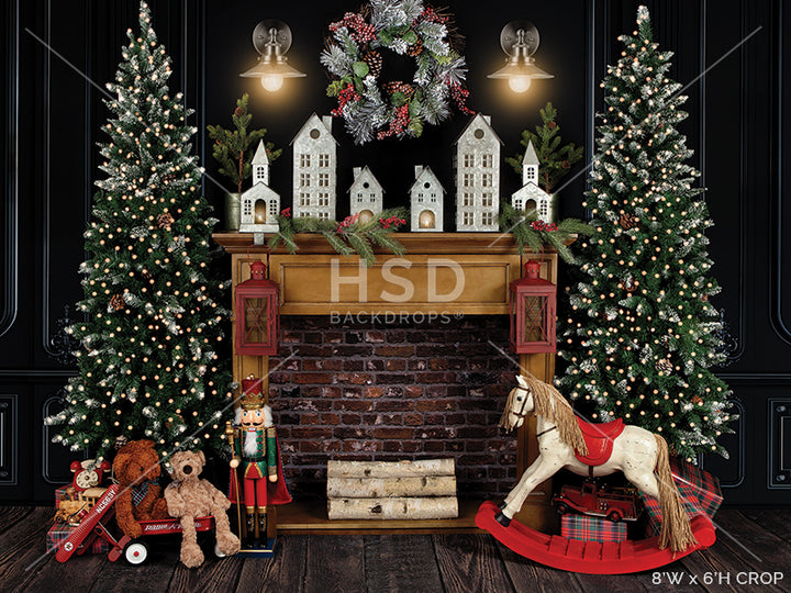 Twas the Night Before Christmas - HSD Photography Backdrops 