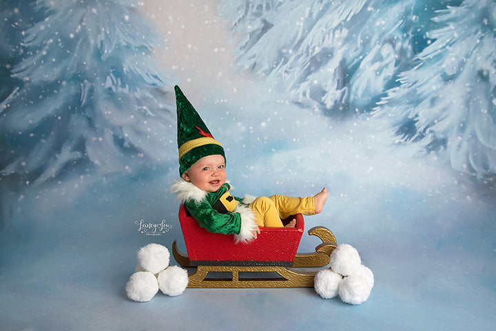 Winter Spruce - HSD Photography Backdrops 