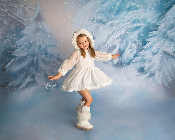 Winter Spruce - HSD Photography Backdrops 