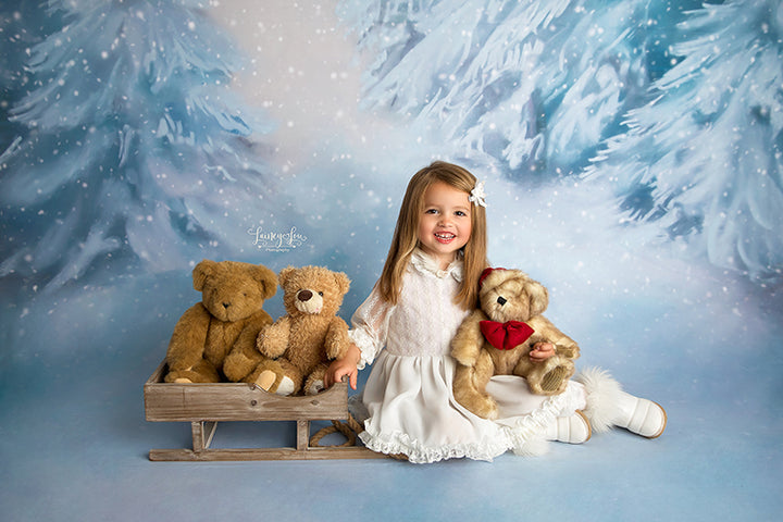 Winter Spruce - HSD Photography Backdrops 