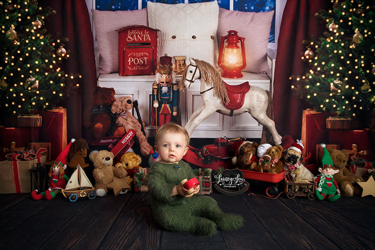 Magical Christmas Window - HSD Photography Backdrops 