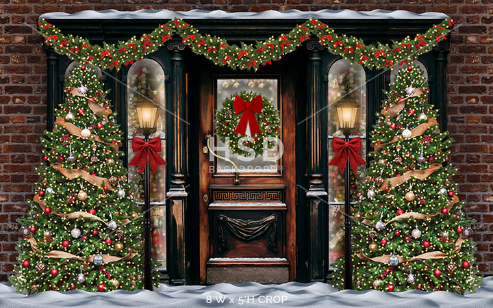 Nostalgic Christmas - HSD Photography Backdrops 