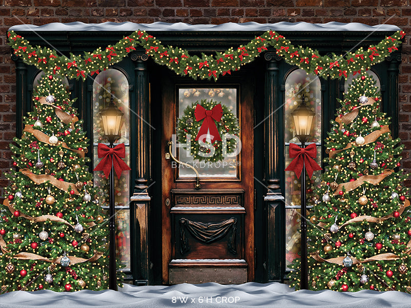 Nostalgic Christmas - HSD Photography Backdrops 