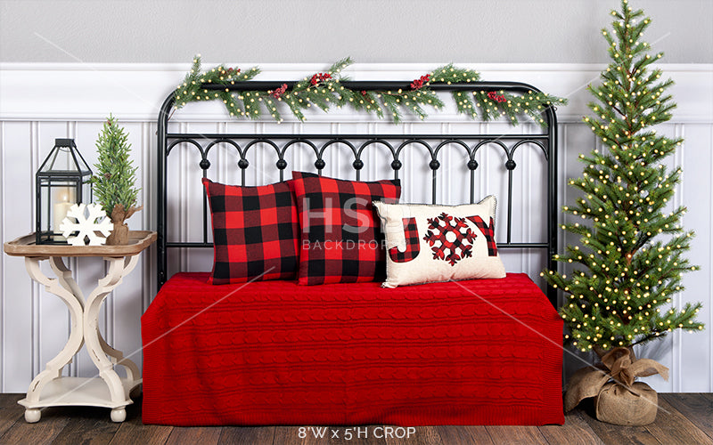 Hot Cocoa Season Headboard (small) - HSD Photography Backdrops 