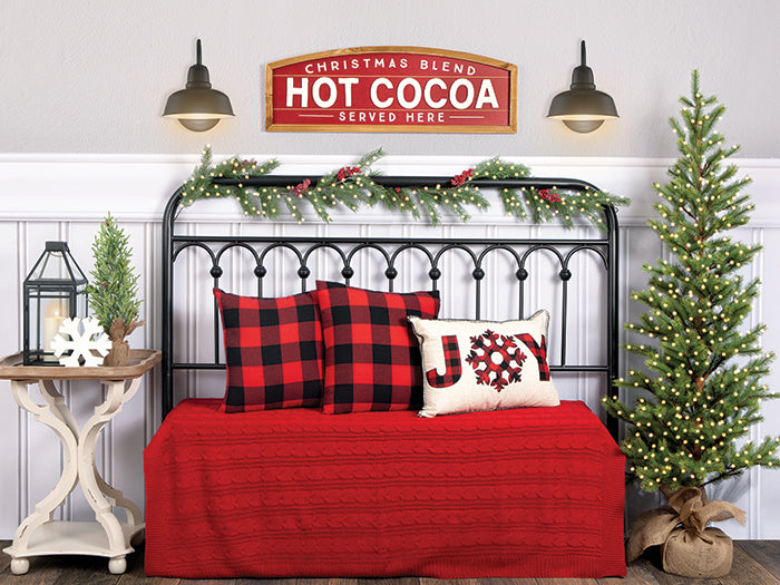 Hot Cocoa Season Headboard (large) - HSD Photography Backdrops 