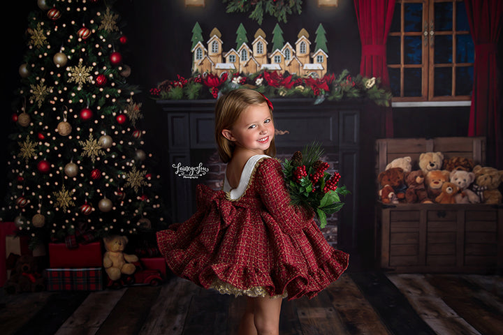 Waiting for Santa - HSD Photography Backdrops 