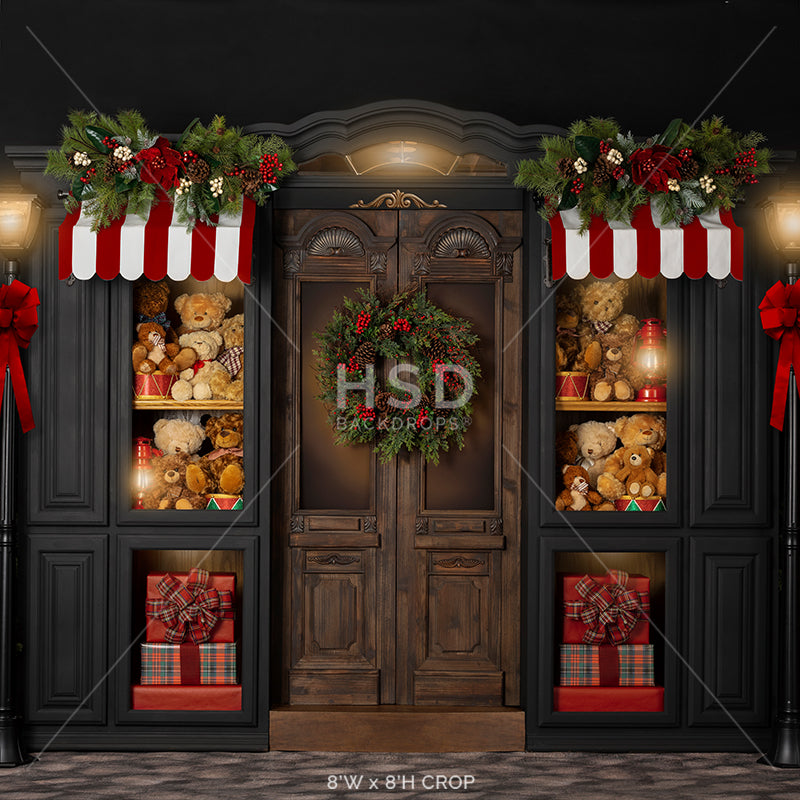 Teddy Bear Shop - HSD Photography Backdrops 