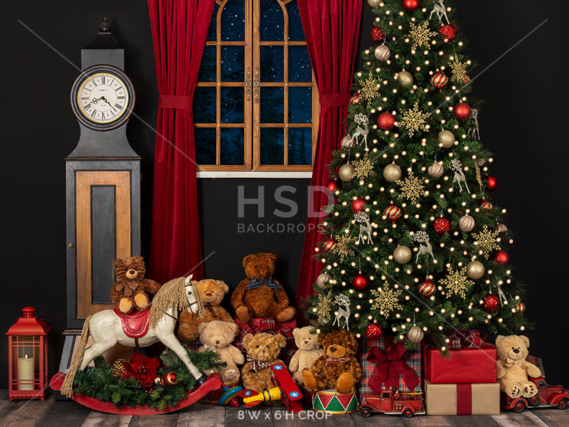 Old Fashioned Christmas - HSD Photography Backdrops 