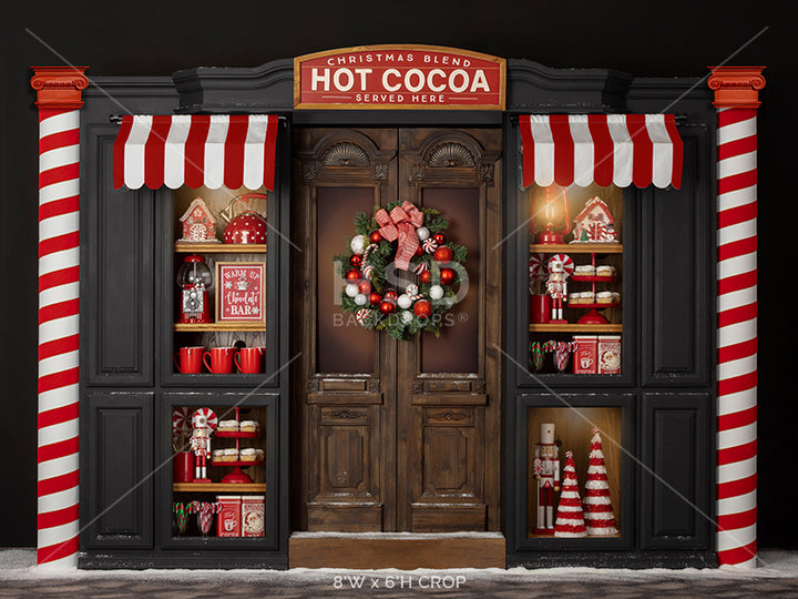 Christmas Sweet Shop - HSD Photography Backdrops 