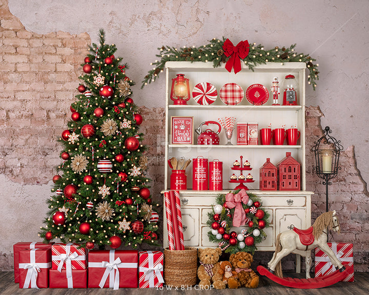 Christmas Sweets Hutch - HSD Photography Backdrops 