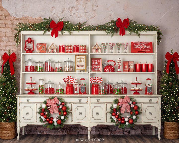 Christmas Candy Bar - HSD Photography Backdrops 