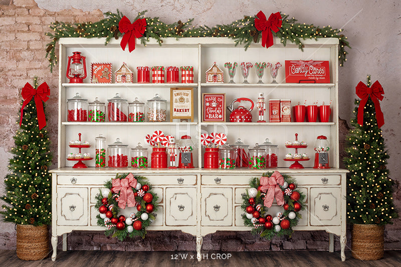 Christmas Candy Bar - HSD Photography Backdrops 