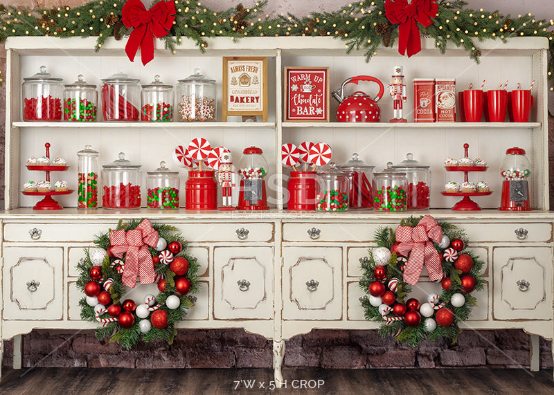 Christmas Candy Bar - HSD Photography Backdrops 