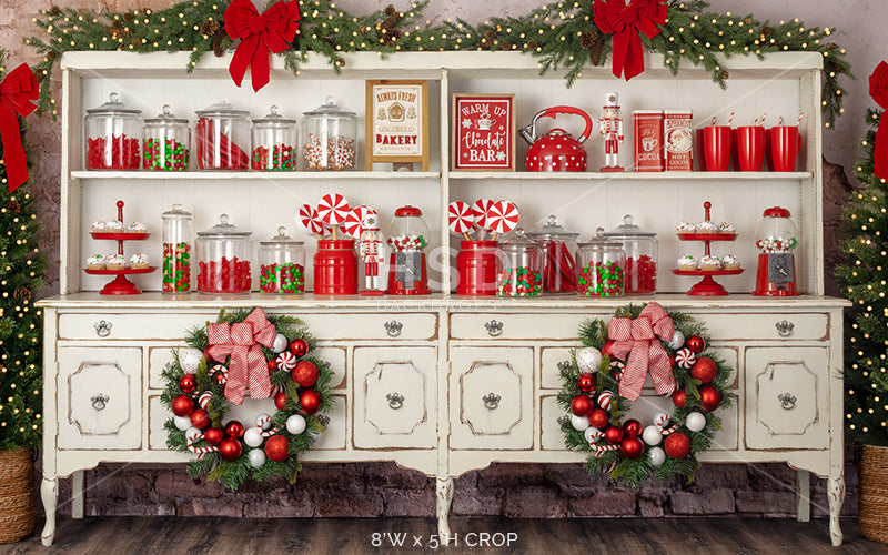 Christmas Candy Bar - HSD Photography Backdrops 