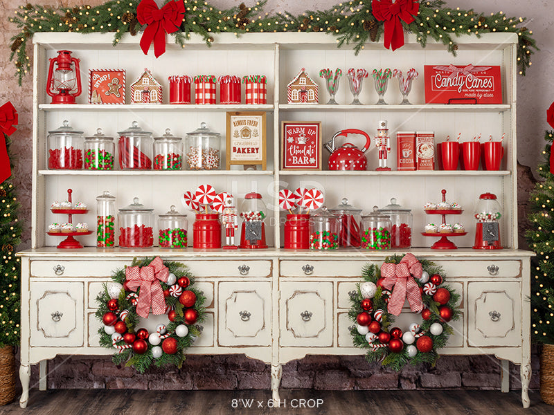 Christmas Candy Bar - HSD Photography Backdrops 