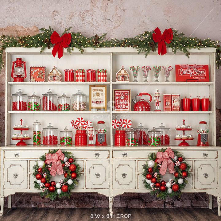 Christmas Candy Bar - HSD Photography Backdrops 