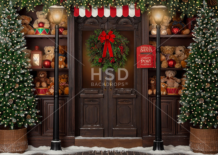 Pine Beary Lane - HSD Photography Backdrops 