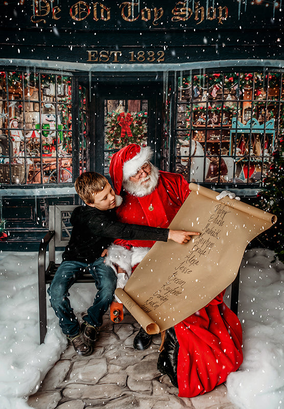 Old Toy Shop - HSD Photography Backdrops 