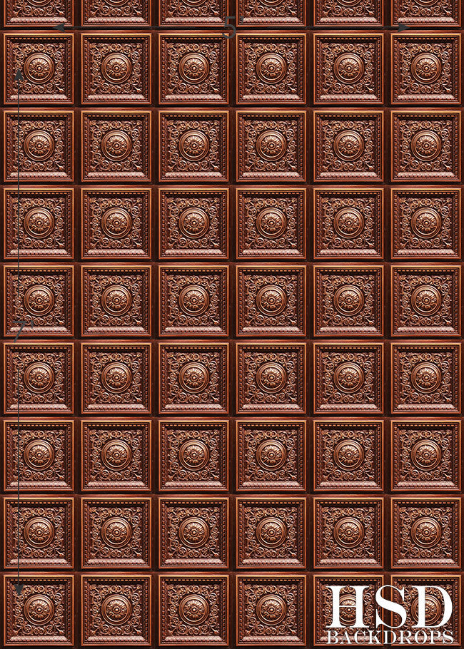 Bronze Tin Tile - HSD Photography Backdrops 