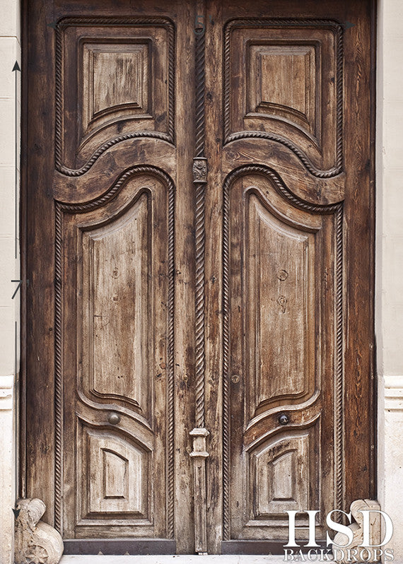 Ornate Old Door - HSD Photography Backdrops 