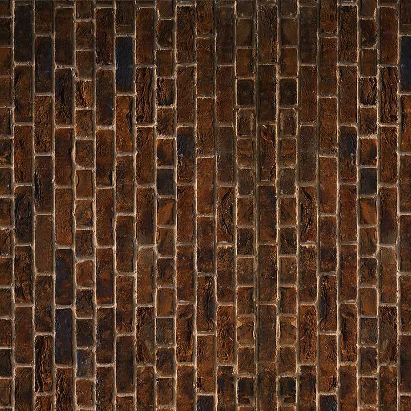 Dark Brick Sidewalk Floor Mat