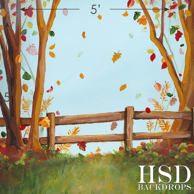 Fall Background - HSD Photography Backdrops 