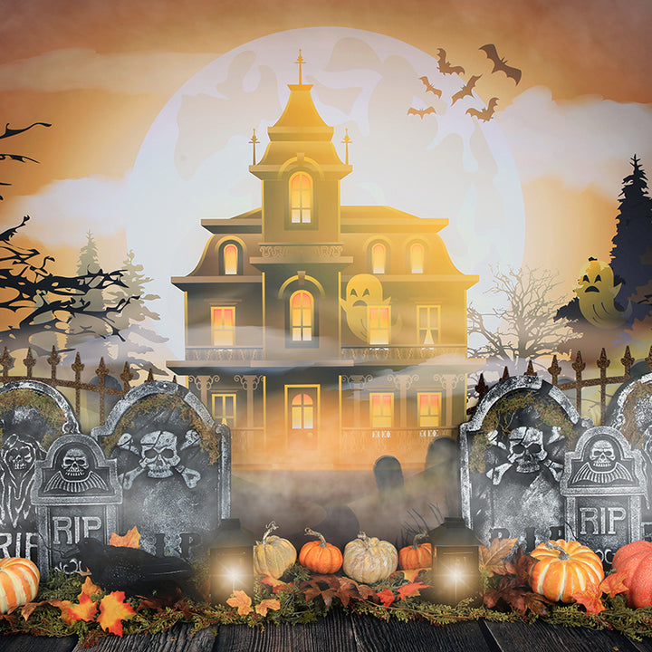 Haunted Manor - HSD Photography Backdrops 