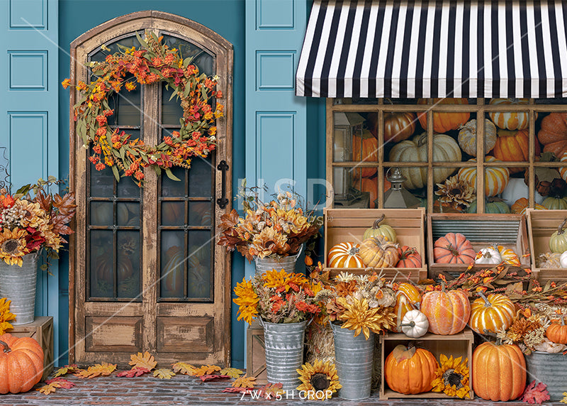 Fall Storefront - HSD Photography Backdrops 