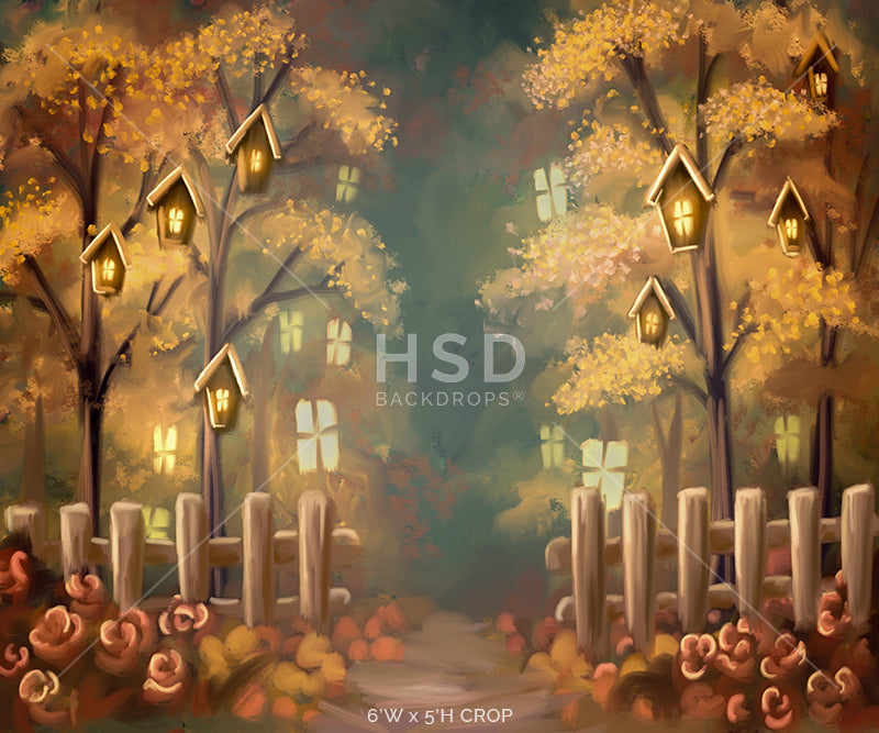 Fall Entrance - HSD Photography Backdrops 