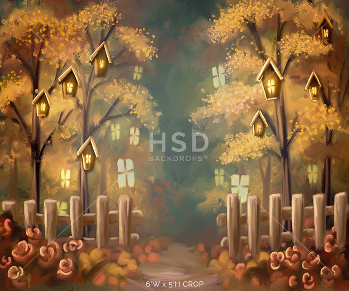 Fall Entrance - HSD Photography Backdrops 