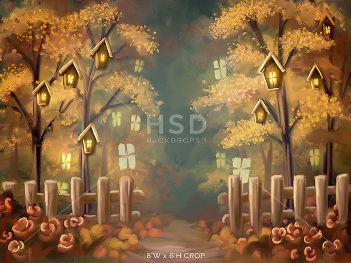 Fall Entrance - HSD Photography Backdrops 