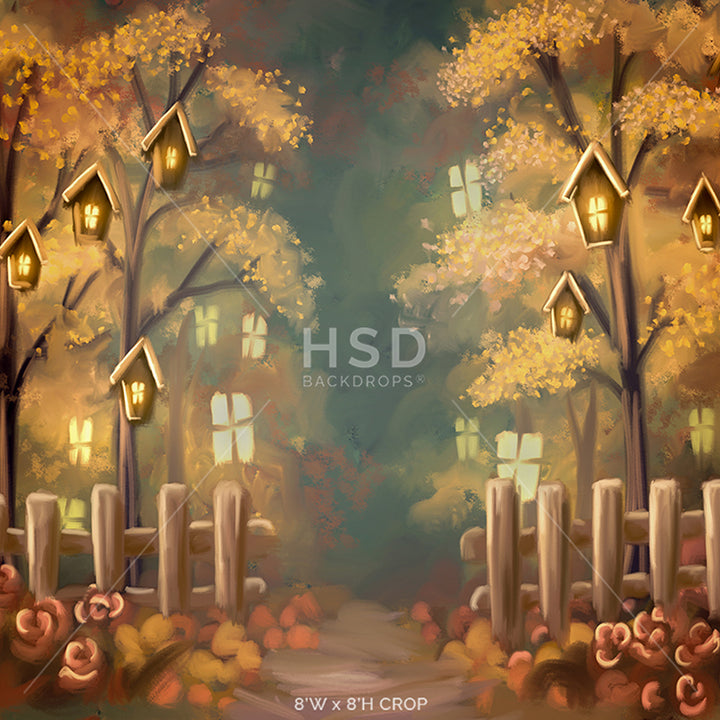 Fall Entrance - HSD Photography Backdrops 