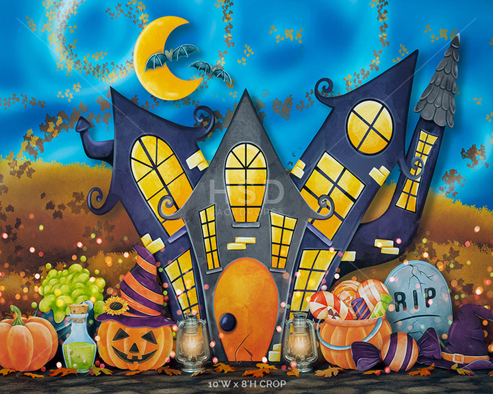 I Love Halloween - HSD Photography Backdrops 