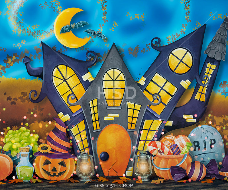 I Love Halloween - HSD Photography Backdrops 