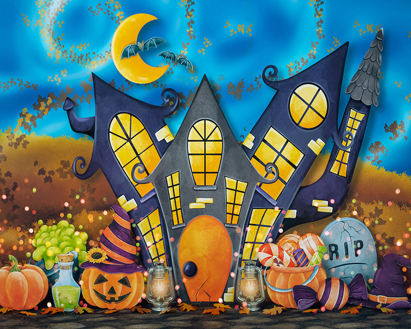 I Love Halloween - HSD Photography Backdrops 