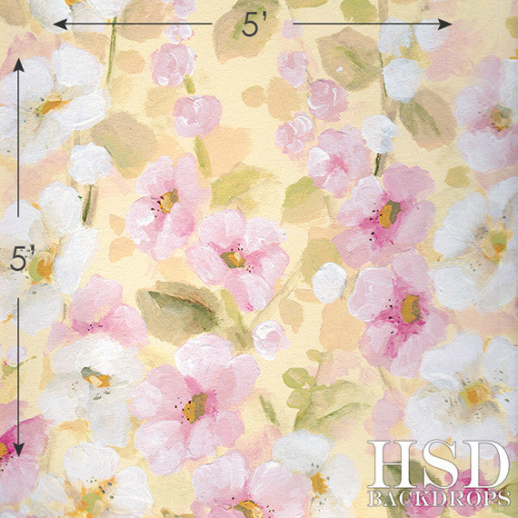 Ashlynn Floral - HSD Photography Backdrops 