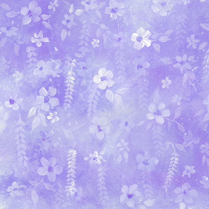 Shop Pastel purple Floral Wall Photography Backdrop - whosedrop