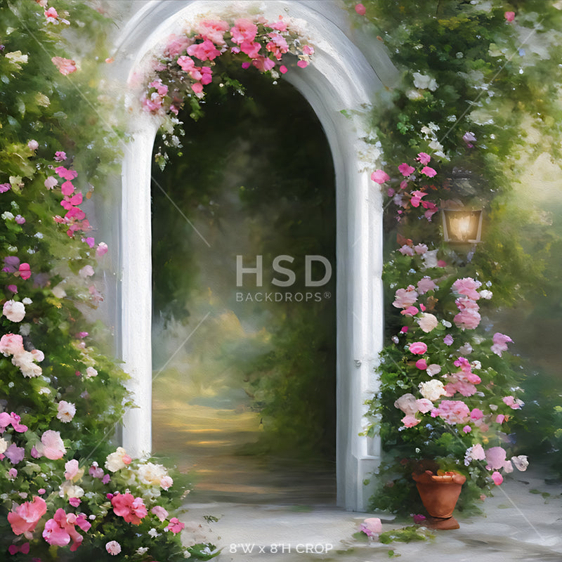 Elegant Entrance - HSD Photography Backdrops 