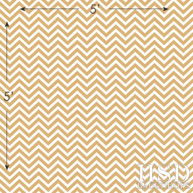 Gold Chevron - HSD Photography Backdrops 