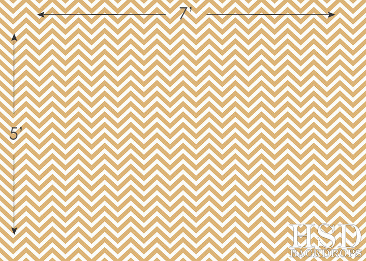 Gold Chevron - HSD Photography Backdrops 