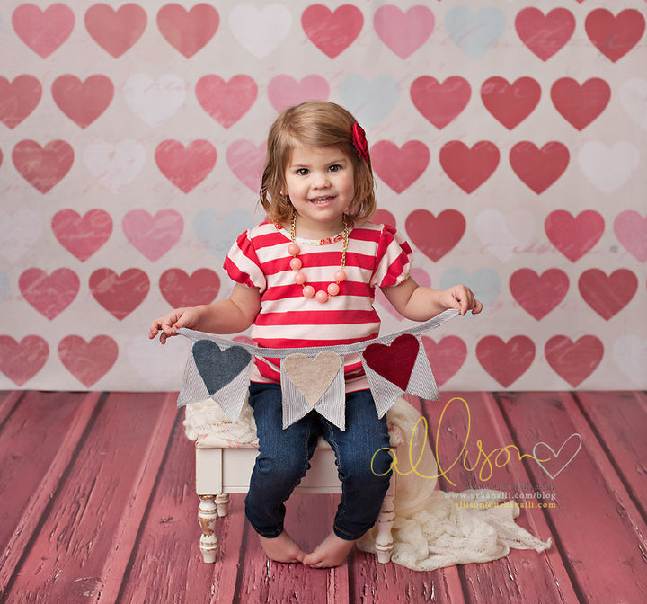 Hearts - HSD Photography Backdrops 