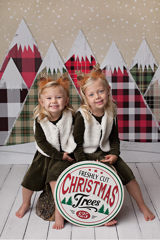 Little Lumberjack Photography Background - HSD Photography Backdrops 