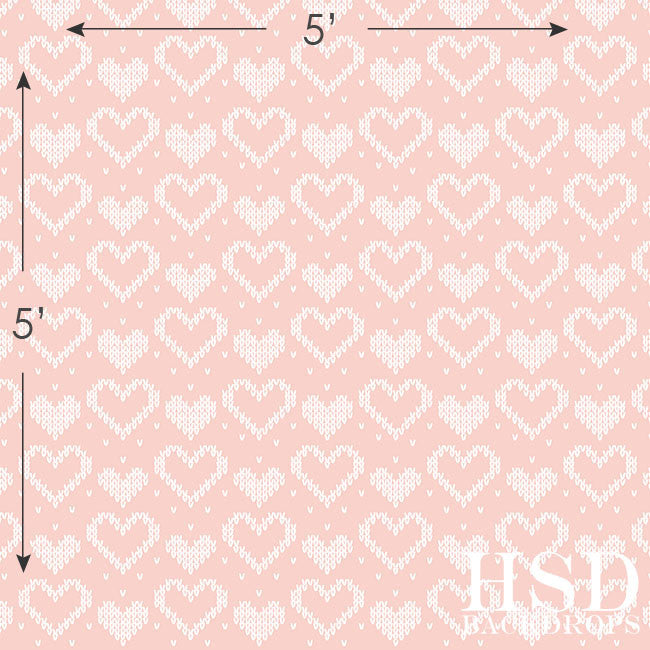 Stitched Hearts - HSD Photography Backdrops 